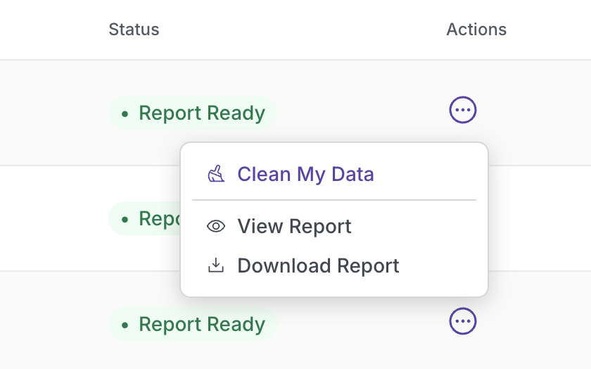 Data analysis sample